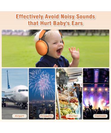 Baby Ear Hearing Protection | Adjustable Noise Cancelling Earmuffs for Kids (3-36 Months) | Ideal for Airplane, Firework, Concert | Hearing Protectors for Infants - Buy Online on GoSupps.com
