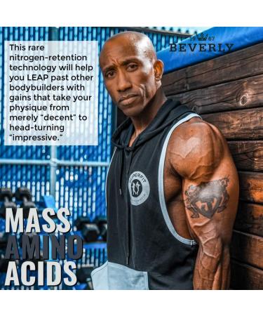 Beverly International Mass Amino Acids - 500 Tabs | Essential for Muscle Recovery & Repair | Pre/Post Workout Supplement | Complete Amino Acid Profile - Buy Online on GoSupps.com