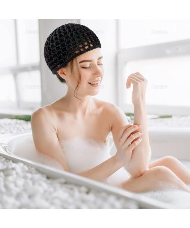 AUEAR Mesh Crochet Hair Net Thick Short Hair Net Snoods Cover Women Hairnet for Sleeping Multicolor One size - Buy Online on GoSupps.com