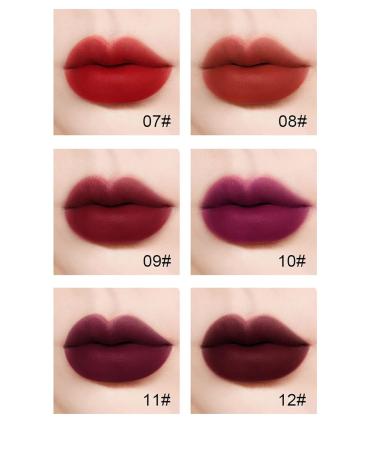 Long-Lasting Waterproof Matt Lipstick Set for Effortless Beauty | Non-Stick Cup Liquid Lipstick (Designed for Lazy People) - Buy Online on GoSupps.com