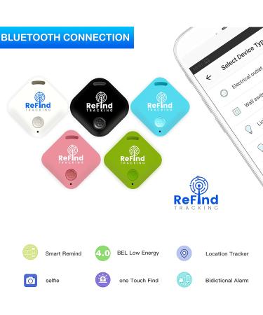 Refind Smart Tracker | Mini GPS Tag - Live Tracking App Bluetooth 5.0 | Key Finder Luggage Tracker Pet Tracker for Dogs & Cats (White) - Buy Online on GoSupps.com