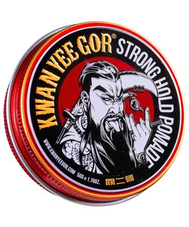 Strong Hold High Shine Hair Pomade 1.76oz for Men Styling