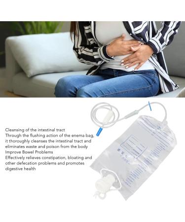 3000 ml Silicone Inlet Bags with Hose - Promotes Digestive Health & Intestinal Cleaning - Safe & Durable for Home Use - International Shipping - Buy Online on GoSupps.com