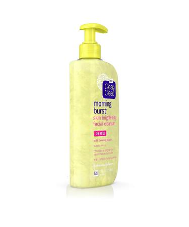 Clean & Clear Morning Burst Skin Brightening Facial Cleanser with Caffeine, Lemon & Papaya - 8 fl. oz - Oil-Free Citrus Face Wash for All Skin Types - Buy Online on GoSupps.com