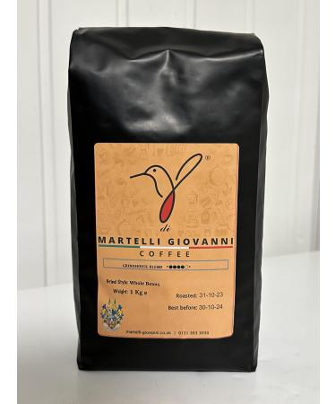 Martelli Giovanni Coffee Beans (Grind House Blend) WHOLE BEANS 1Kg