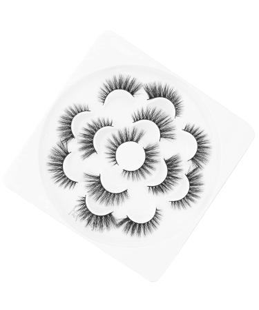 7 Pairs Reusable Thick Curly False Eyelashes Set - Enhance Your Look | International Shipping Available - Buy Online on GoSupps.com