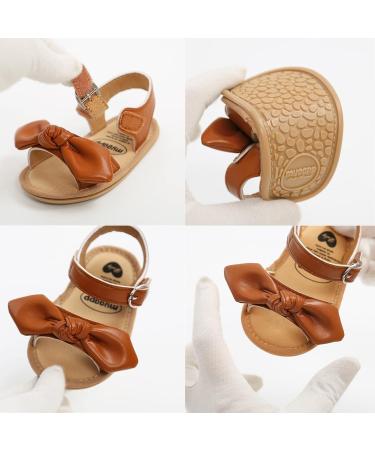 RVROVIC Baby Sandals | Soft Anti-Slip Rubber Sole | Infant Summer Shoes 0-6 Months | Black - Buy Online on GoSupps.com