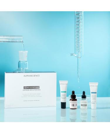 ALPHASCIENCE La Box Esthetique Discovery Kit - Intense Brightening Reduces Dark Spots & Scars Moisturizing HA Booster & Eye Matrix - Shop Now - Buy Online on GoSupps.com