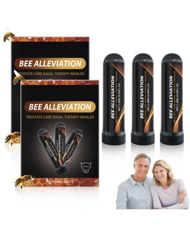 Lioatyo 2 Pcs Bee Strong Body Care Nasal Inhaler BeeStrongHealth NasalInhaler Bee Strong Nasal Inhaler for Nasal Cavity Care Enjoy Fresh Air Restore Energy and Vitality(3 Pcs/Box)