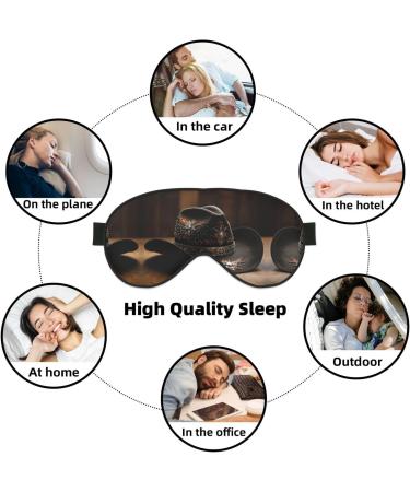 SSIMOO American West Rodeo Hat Sleep Mask - Adjustable Breathable & Fashionable Eye Mask for Comfortable Sleep | Buy Now - Buy Online on GoSupps.com