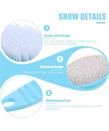 Beavorty Brosse De P dicure Pierre Outil Exfoliant Double Face Pour limine Callosit s Et Peaux Mortes - Buy Online on GoSupps.com