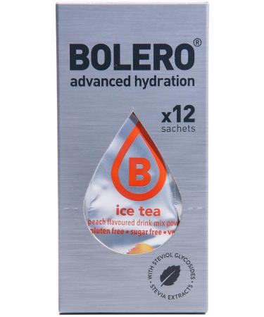 Buy Bolero Sticks Ice Tea Peach - 12 Pack (3g Each) | Refreshing Low-Calorie Drink Mix - Buy Online on GoSupps.com
