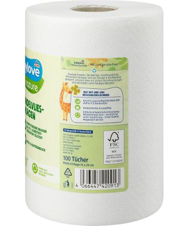Buy Babylove Wet Wipes & Diaper Fleece Inserts 100 Count | Global Shipping Available - Buy Online on GoSupps.com