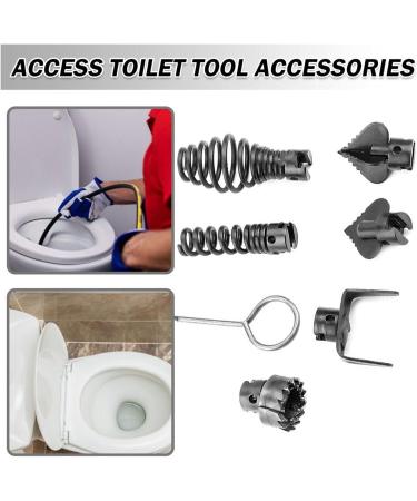 Drain Cleaner Tool - Steel Pipeline Dredging Cutting Head Set Drain Cleaner Tool Practical Drain Cleaner Cutter Head for Bathroom Kitchen Hotels Thaely - Buy Online on GoSupps.com