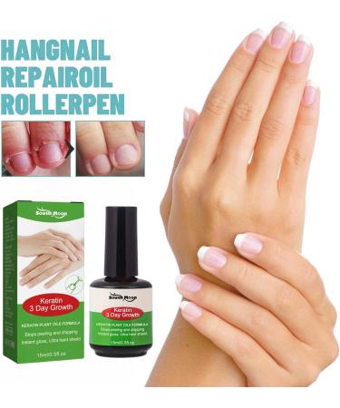 Keratin Nail Growth Oil Keratin 3 Day Growth Nail Treatment & Strengthener Nail Growth Treatment Nail Repair Treatment Nail Strengthener for Damaged Nails Strengthening Nail Polish - Buy Online on GoSupps.com