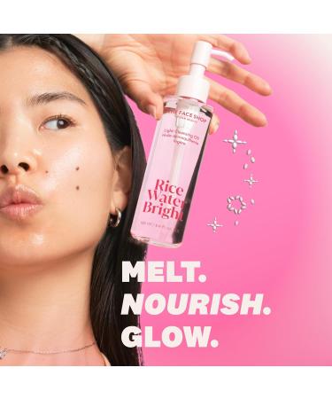 The Face Shop Rice Water Bright Double Cleansing Duo Set with Ceramide Korean Skin Care Gentle Face Wash & Pore Control Cleansing Oil Hydrating Moisturizing Vegan Facial Cleanser Makeup Remover - Buy Online on GoSupps.com