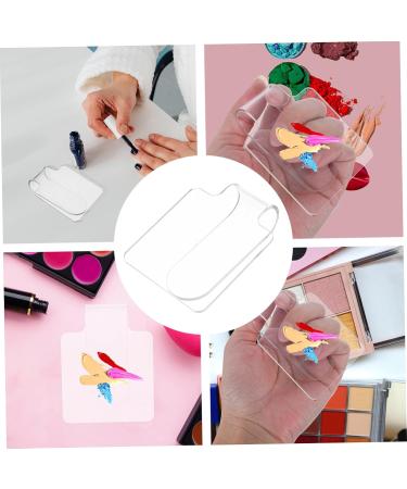 Healeved 10pi ces Plateau de Maquillage pour Fond de Teint Palette de M lange Portable pour Fards Paupi res R cipient Transparent pour Nail Art - Buy Online on GoSupps.com