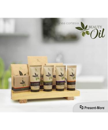 Present-More Shower Cap Beauty Oil - 250 Individually Bagged Caps for Hotels & B&B | Eco-Friendly Stone Paper Packaging - Buy Online on GoSupps.com