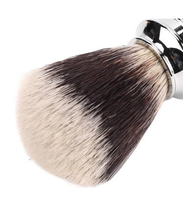 Premium Wooden Beard & Mustache Brush - Nylon Hair Shaving & Cleaning Brush for Men's Grooming | Ideal for Home Hairdressing Salons - Buy Online on GoSupps.com
