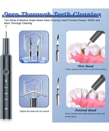 Iriplezo Ultrasound Tartar Remover Tooth Cleaner Set for Dogs & Cats - 5 Adjustable Levels for Effective Tooth Cleaning - Buy Online on GoSupps.com