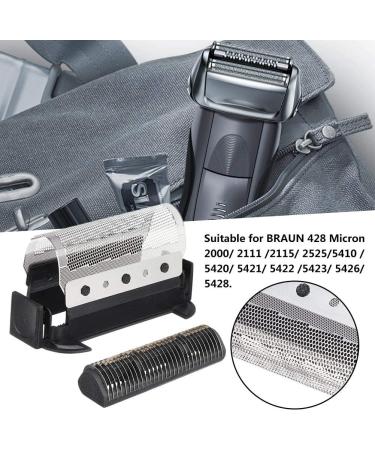 Buy Braun 428 Micron 2000 Cuff Sleeve Shaver Head & Foil - Electric Shaver Spare Part for Optimal Performance - Buy Online on GoSupps.com