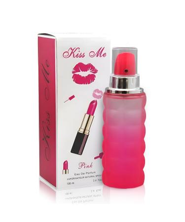 Kiss Me Women Perfume Body Sray Eau De Parfum Flirty And Playful Fragrance With A Touch Of Elegance 100ML kiss me pink 3.4 Fl Oz (Pack of 1)