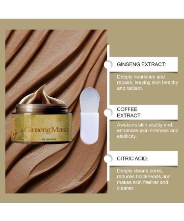 Gdiojnfg Peel Off Face Masque Ginseng Face Masque Refining Peel-off Masque 120g Refining Peel-off Facial Masque With Applicator Pore Minimizing Facial Masque Skin Care For Radiant Skin - Buy Online on GoSupps.com