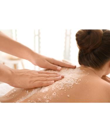 OPO Dead Sea Salt Scrub 12 oz Unscented Pure Natural with Light Unscented Vitamin E Jojoba Exfoliating Face Body Soft Smooth Fresh Skin Hydrating Moisturizing Revitalizing - Buy Online on GoSupps.com