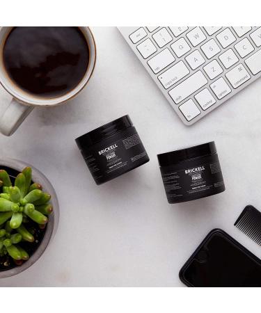 Brickell Men's Firm Hold Pomade - Natural & Organic, Strong Hold, High Shine - 2 oz - Buy Online on GoSupps.com