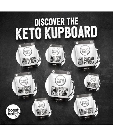 Boostballs Keto Kupboard Organic Coconut Flour 750g - Vegan & All Natural - Buy Online on GoSupps.com