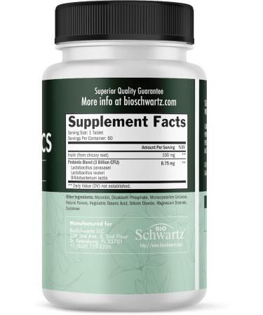 Oral Probiotics Supplement with Prebiotics - Supports Healthy Teeth Gums Mouth and Fresh Odorless Breath for Adults - Strawberry Flavored Chewable Dental Probiotic (60 Tablets 60 Day Supply) - Buy Online on GoSupps.com