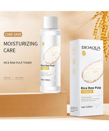 Shantou Yingji Rice Toner for sensitive skin moisturizing for dry skin vegan alcoholfree perfumefree the hydrating facial water restores the skin barrier 120 ml shades 7 - Buy Online on GoSupps.com