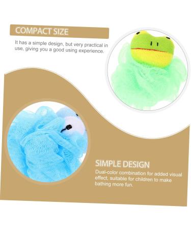 Buy Healeved 2pcs Kids Bath Balls & Shower Sponges - Soft Bath Loofah for Newborns & Women - Ideal Bath Accessories - Buy Online on GoSupps.com