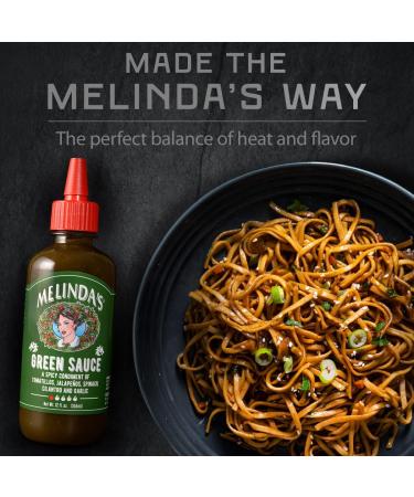 Melinda's Green Sauce Spicy Tomato Jalapeno 355ml - Buy Online on GoSupps.com