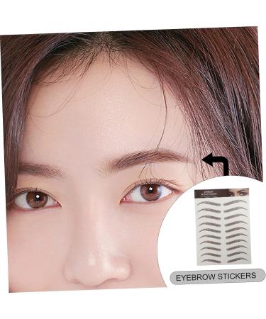 PLAFOPE 9 sheets Tattoos Hairlike Eyebrow Sticker Transfer Eyebrows Shaping Stickers Imitation Transfers - Buy Online on GoSupps.com
