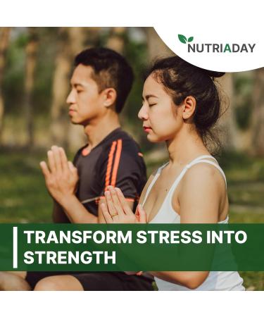 Nutriaday Magnesium Plus Supplement - Magnesium Complex for Stress Relief Heart Health Sleep Support Immune Boost Muscle & Nerve Aid - Pure Magnesium Glycinate Powder 60 Veg Capsules - Buy Online on GoSupps.com