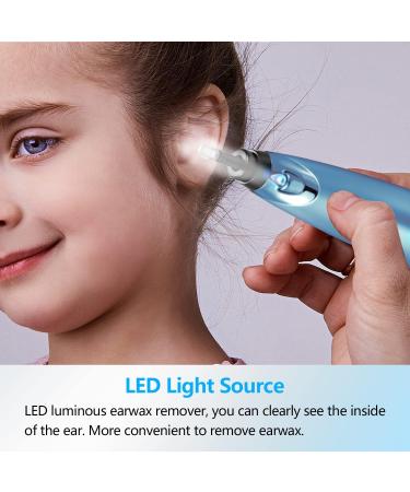 Rechargeable Electric Ear Wax Vacuum Remover - 3 Levels Suction | Safe & Gentle Earwax Removal Tool for Adults & Kids - Buy Online on GoSupps.com