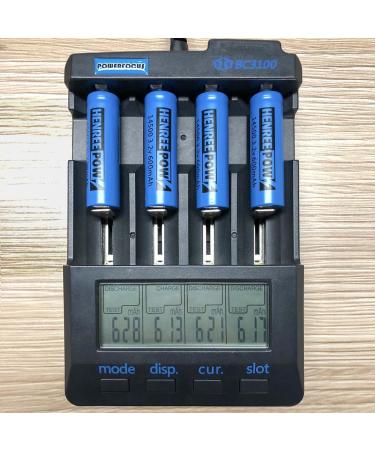 Buy Henreepow AA 3.2V 600mAh LiFePo4 Rechargeable Batteries - Ideal for Solar Lights | Low Self-Discharge 4-Pack - Buy Online on GoSupps.com