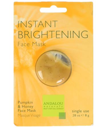 Instant Brightening Face Mask Andalou Naturals .28 oz Mask