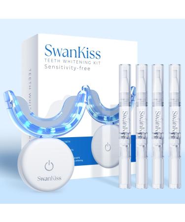 Teeth Whitening Kit - 35% Carbamide Peroxide for Sensitive Teeth Fast Results for Teeth Whitening at Home 32X LED Light and 4 X 2ml Teeth Whitening Gel Pens Professional Teeth Stain Remover