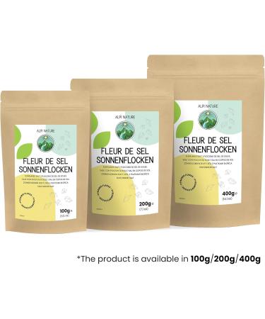  Alpi Nature Alpi Nature Sea Salt Flakes Sunflakes 200g by Alpi Nature Hand-Picked Fleur de Sel Salt Flakes 0.5-3 mm - Buy Online on GoSupps.com