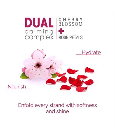 Giovanni 2chic Ultra-Luxurious Shampoo - Cherry Blossom & Rose Petals 24 fl oz | Pamper Stressed Hair - Buy Online on GoSupps.com
