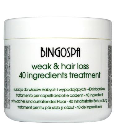 BingoSpa Traitement cheveux avec 40 ingr dients actifs 500 g