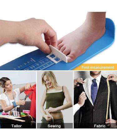 Kids Foot Measuring Device - Blue Shoe Sizer for Accurate Online Shoe Shopping - Buy Online on GoSupps.com