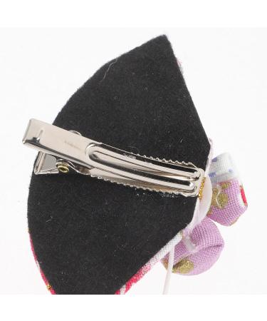 ifundom 1 Pair Japanese Style Barrettes Fan Barrettes Bride Decorate Cloth Hair - Buy Online on GoSupps.com