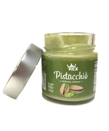 Rex Italian Cream of Pistachio Nut Spread 7.05 oz - Authentic Sicilian Flavor - Buy Online on GoSupps.com
