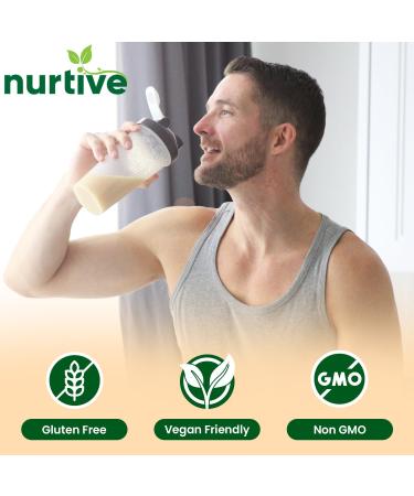 Peanut Protein Peptide Powder - Plant-Based Nutritional Source for Athletes - 18 Servings (454g) - Enhanced Solubility & Fiber Rich - Buy Online on GoSupps.com