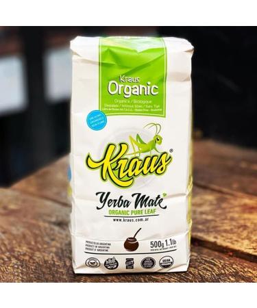 Yerbee Yerba Mate Tea Kraus Mint 05 kg Mate Tea from Argentina Detox and energy drink - Buy Online on GoSupps.com