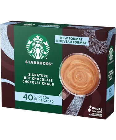 SIGNATURE HOT CHOCOLATE 40% Cocoa Single-serve Sachets Prepared in Canada Rainforest Alliance Sustainably Sourced Cocoa No Artificial Flavours Colours Or Sweeteners - Buy Online on GoSupps.com