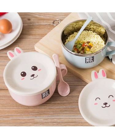 Instant Noodle l Rabbit Stainless Steel Noodle ls Ramen Noodle l with Handle Large Soup l Microwave Dishwasher for Kitchen - Buy Online on GoSupps.com